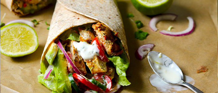 Crispy Chicken Fillet Wrap 