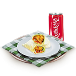 Piri Piri Chicken Wrap Meal 