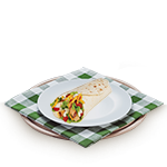 Spicy Crispy Chicken Fillet Wrap 