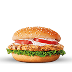 1/4 Chicken Burger 